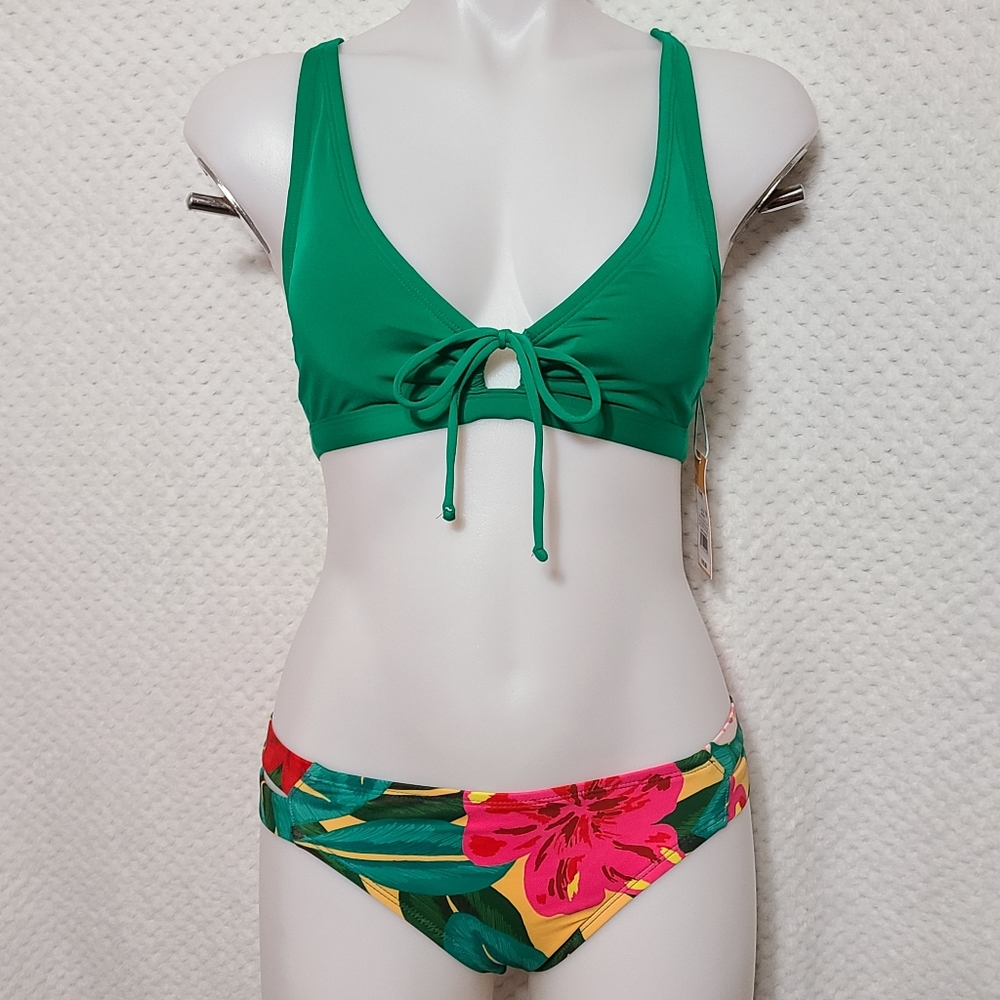 Kona Sol NWT Bikini Top + NWOT Bikini Bottom